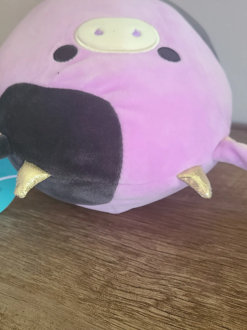 💜 Squishmallows 8 Inch ALEXIE the Purple and Black Cow Ultra Soft Plush